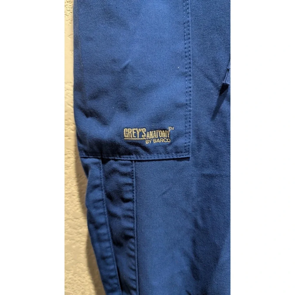 Lot of 2Greys Anatomy By Barco size XS Navy Blue and Royal Blue Scrub Pants 0111